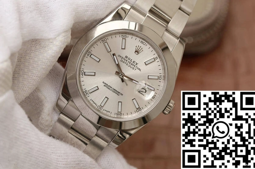 Dial Rolex White M126300-0005 Factory EW Datejust 0310
